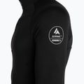 Pánská termo mikina Surfanic Bodyfit Zip Neck černá 7