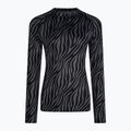 Dámská termoakční mikina Surfanic Cozy Limited Edition Crew Neck black zebra 4