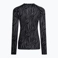 Dámská termoakční mikina Surfanic Cozy Limited Edition Crew Neck black zebra 5