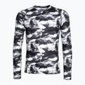 Pánská termoakční mikina Surfanic Bodyfit Limited Edition Crew Neck white out print 4