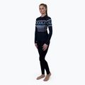 Dámská termoakční mikina Surfanic Cozy Limited Edition Crew Neck black fairisle 2