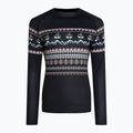 Dámská termoakční mikina Surfanic Cozy Limited Edition Crew Neck black fairisle 4