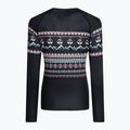 Dámská termoakční mikina Surfanic Cozy Limited Edition Crew Neck black fairisle 5