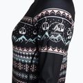 Dámská termoakční mikina Surfanic Cozy Limited Edition Crew Neck black fairisle 7