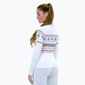 Dámské termo tričko longsleeve Surfanic Cozy Limited Edition Crew Neck white fairisle 2