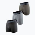 Pánské termo boxerky Surfanic Carbondri 3 páry black/grey/khaki
