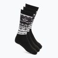 Lyžařské ponožky Surfanic Pro Tech balení 3 ks Fairisle black