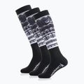 Lyžařské ponožky Surfanic Pro Tech balení 3 ks Fairisle black 2