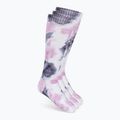 Dámské lyžařské ponožky Surfanic Pro Tech 3Pk Watercolour Sock pink purple