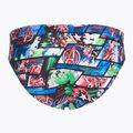 Dětské plavky Speedo Allover 6,5 cm black/blue 2