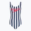 Dámské jednodílné plavky Speedo Ice Cream U-Back blue/white