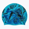Dětská plavecká čepice Speedo Slogan Print blue/black