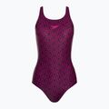 Speedo Boomstar Dámské jednodílné plavky Allover Muscleback Black Pink 68-12299B344