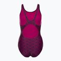 Speedo Boomstar Dámské jednodílné plavky Allover Muscleback Black Pink 68-12299B344 2