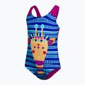 Speedo Essential Appique 1P IF dětské jednodílné plavky modré 8-10412