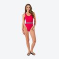 Speedo Dámské jednodílné plavky s páskem Deep U-Back červené 12363F338 2