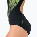 Speedo Fit Laneback dámské plavky černá/žlutá 68-11389F344 5