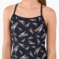 Speedo Dětské dvoudílné plavky Tankini s potiskem a vázáním černé 68-12380F390 7