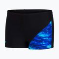 Speedo Digital Allover X Panel Aquashort dětské plavky černo-modré 68-12866G021 6