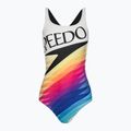 Speedo Retro Placement Medalist dámské jednodílné plavky bílé 68-12199G072 6
