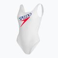 Dámské jednodílné plavky Speedo Deep U-BK Hi Leg PT AF white 8-12369 4