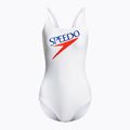 Dámské jednodílné plavky Speedo Deep U-BK Hi Leg PT AF white 8-12369