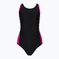 Speedo Boom Logo Splice Muscleback Dětské plavky B344 Black 12859B344