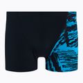 Pánské plavecké boxerky Speedo Allover V-Cut Aquushort D812 black 68-09734D812