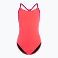 Speedo Lane Line Back Solid pink 68-13441 dětské jednodílné plavky