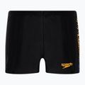Speedo Plastisol Placement Aquashort dětské plavky černé 68-09530