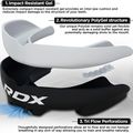 Dětský chránič dásní RDX Mouth Junior black/white 2