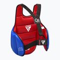 Chránič hrudi RDX SCC-T2 Karate Chest Guard red/blue 2