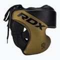 Boxerská přilba RDX L1 Mark Pro Cheek Training Head Guard golden 2
