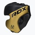 Boxerská přilba RDX L1 Mark Pro Cheek Training Head Guard golden 2