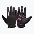Tréninkové rikavice RDX T2 Touch Screen Friendly Full Finger Gym Gloves full pink