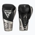 Boxerské rukavice  RDX K1 Mark Pro Fight Boxing silver