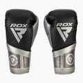 Boxerské rukavice  RDX K1 Mark Pro Fight Boxing silver 2