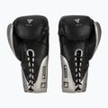 Boxerské rukavice  RDX K1 Mark Pro Fight Boxing silver 3
