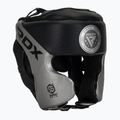 Boxerská přilba RDX L1 Mark Pro Cheek Boxing Training Head Guard silver