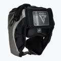 Boxerská přilba RDX L1 Mark Pro Cheek Boxing Training Head Guard silver 3