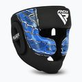 Boxerská helma RDX New Aura F17 Head black/blue