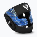 Boxerská helma RDX New Aura F17 Head black/blue 2