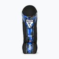 Chrániče holení a chodidel RDX Instep New Aura F17 Shin black/blue 4