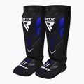 Chrániče holení a chodidel RDX IMMAF Approved Neoprene Shin Instep SGN-IMF-1U blue