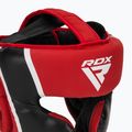 Boxerská přilba RDX Head Guard Aura Plus T-17 red 4
