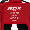 Boxerská přilba RDX Head Guard Aura Plus T-17 red 5