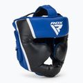Boxerská přilba RDX Head Guard Aura Plus T-17 blue