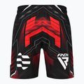 Pánské tréninkové šortky RDX IMMAF Approved MMA Fight & Training red 2
