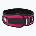 Vzpěračský pás RDX Rx4 Weightlifting Belt pink 2