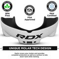 Chránič zubů RDX Mouth Guard white/black 4